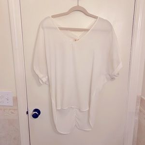 Beautiful Sheer White Top